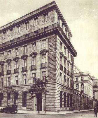 Gebäude Reichsarbeitsministerium 1934-1936 (© Deutsche Bank, Historisches Institut)